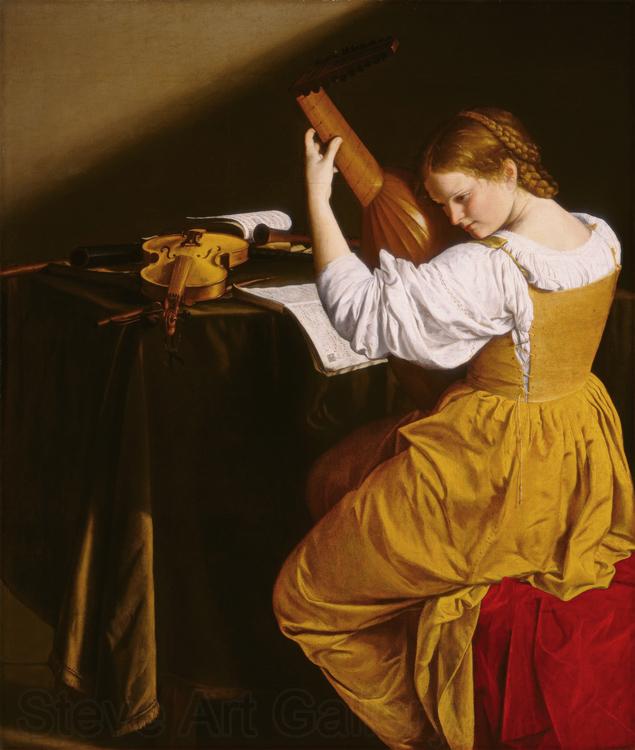 GENTILESCHI, Orazio The Lute Player (mk08)